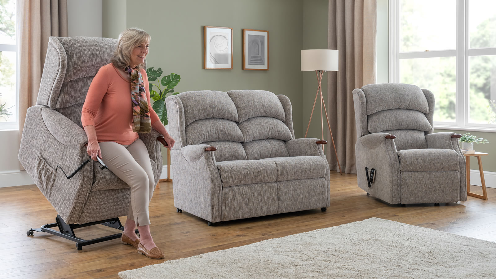 Celebrity Furniture Westbury Fabric Range Roomset